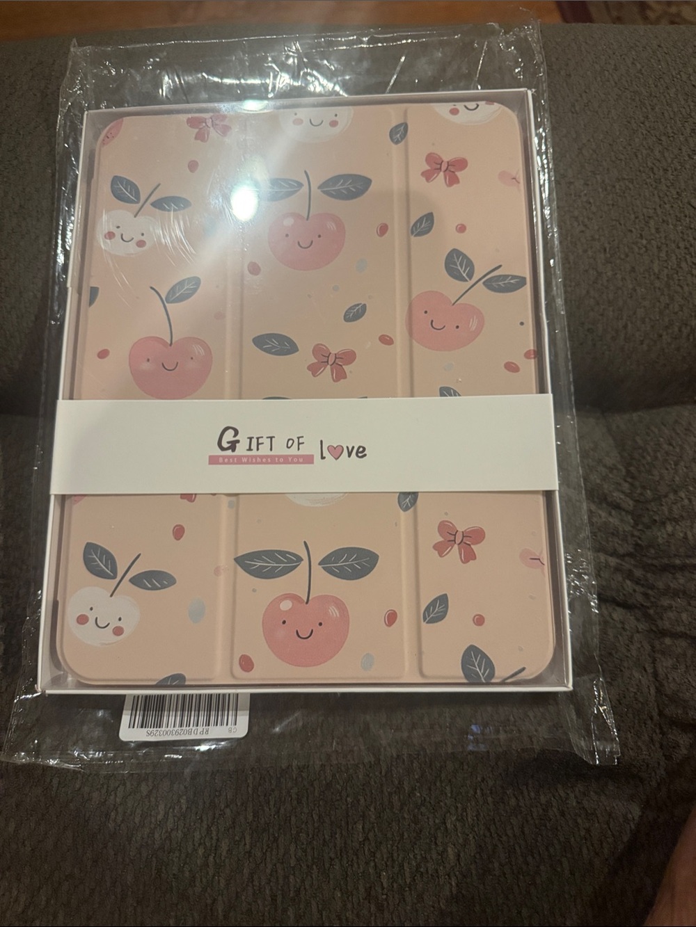 Pink Cherry Tablet Case - Cute Protective Cover